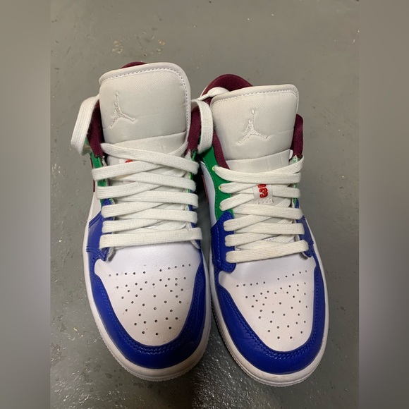 NIKE WOMENS AIR JORDAN 1 LOW SE 'MULTI-COLOR' - Picture 7 of 7